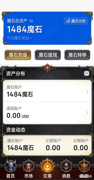 魔域SF技能面板截图
